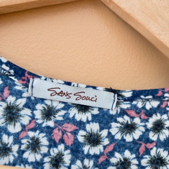 SANS SOUCI daisy fit and flare asymmetrical dress - Picture 5 of 6